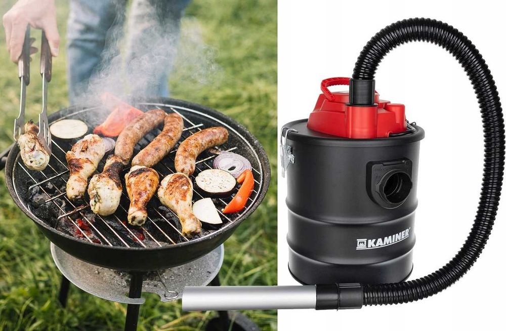 Пылесос  для пепла Kaminer ODK005 1200 Вт 20 Л пилосос для золи каміну