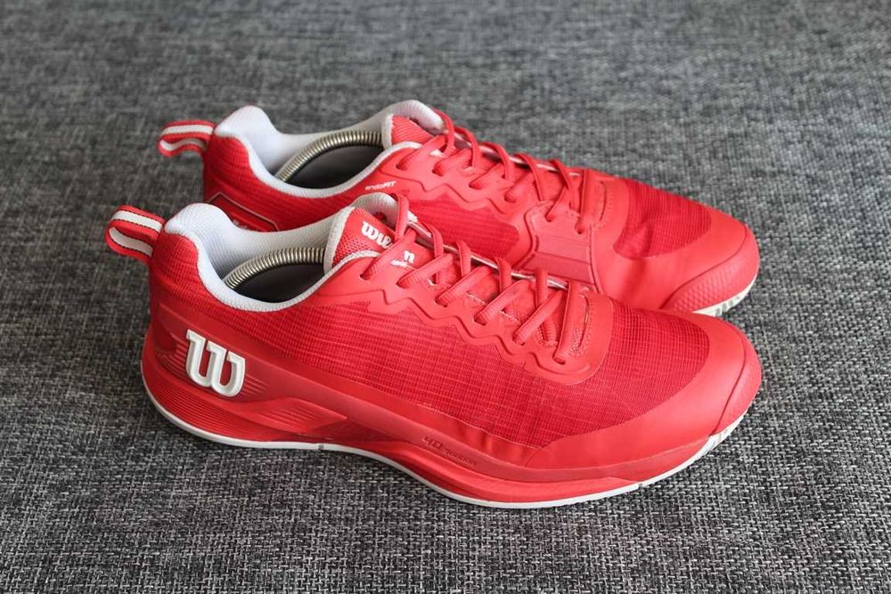 Кросівки для тенісу Wilson Rush Pro 4.5 Clay Red Оригінал 47 1/3р
