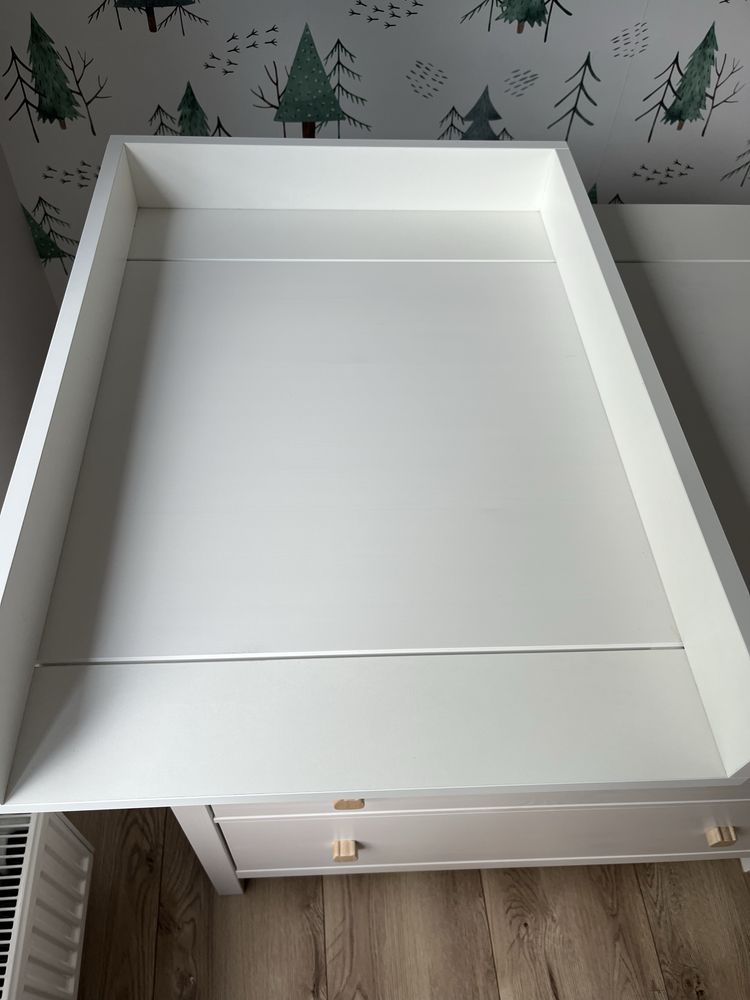Nakladka przewijak na komode Hemnes ikea z blenda