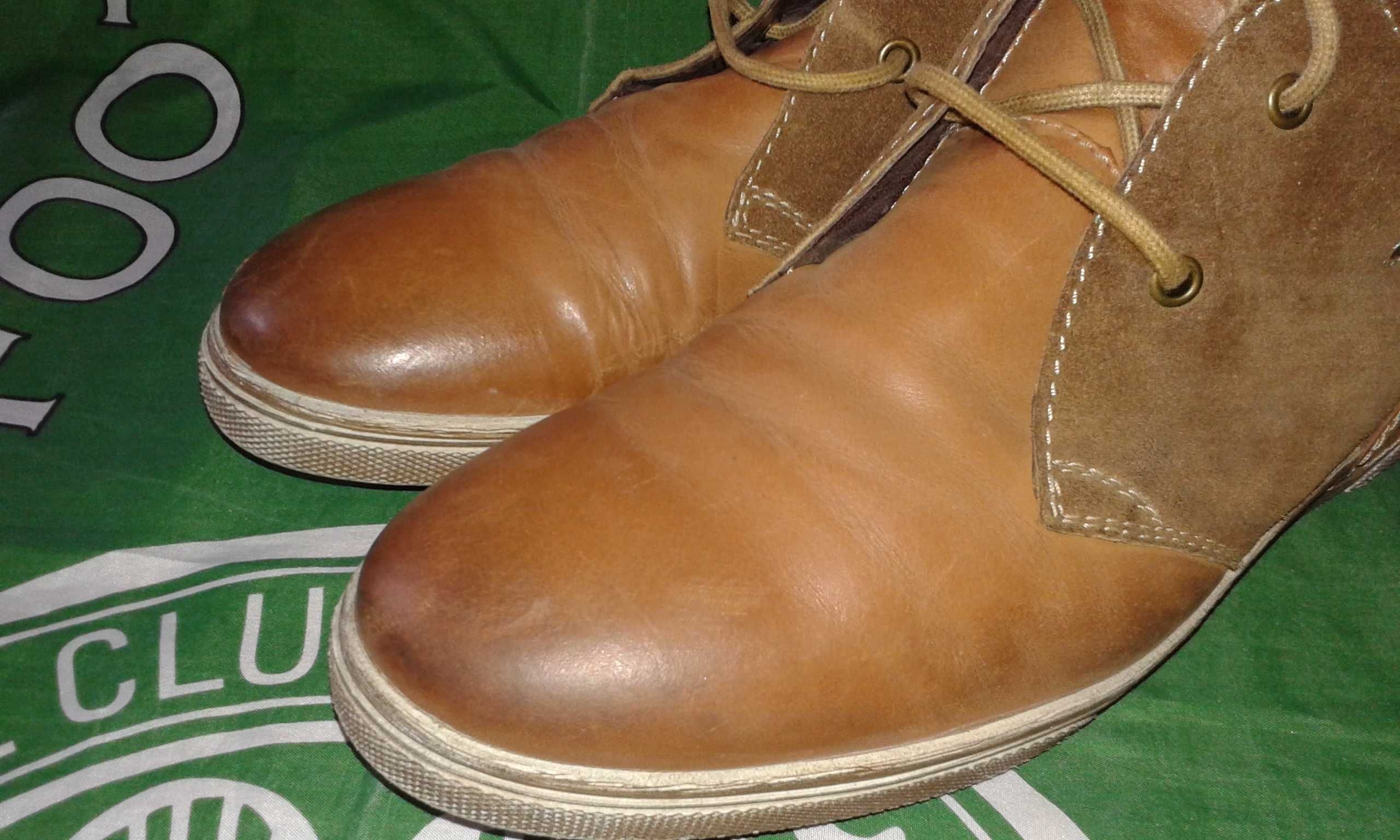 Super buty BUGATTI  skorzane  num 43