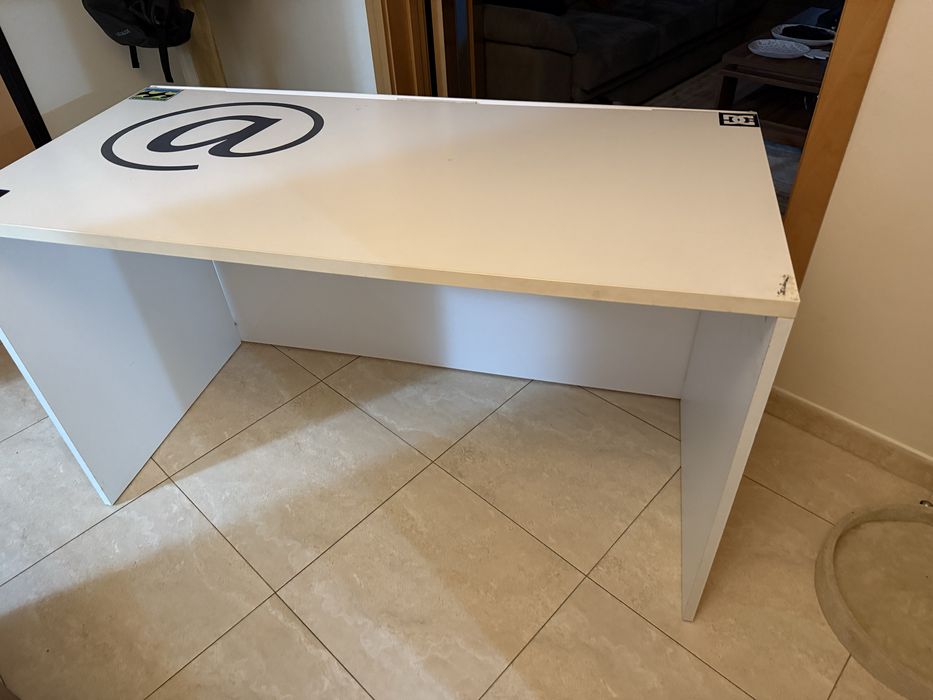 Secretaria branca 120x60