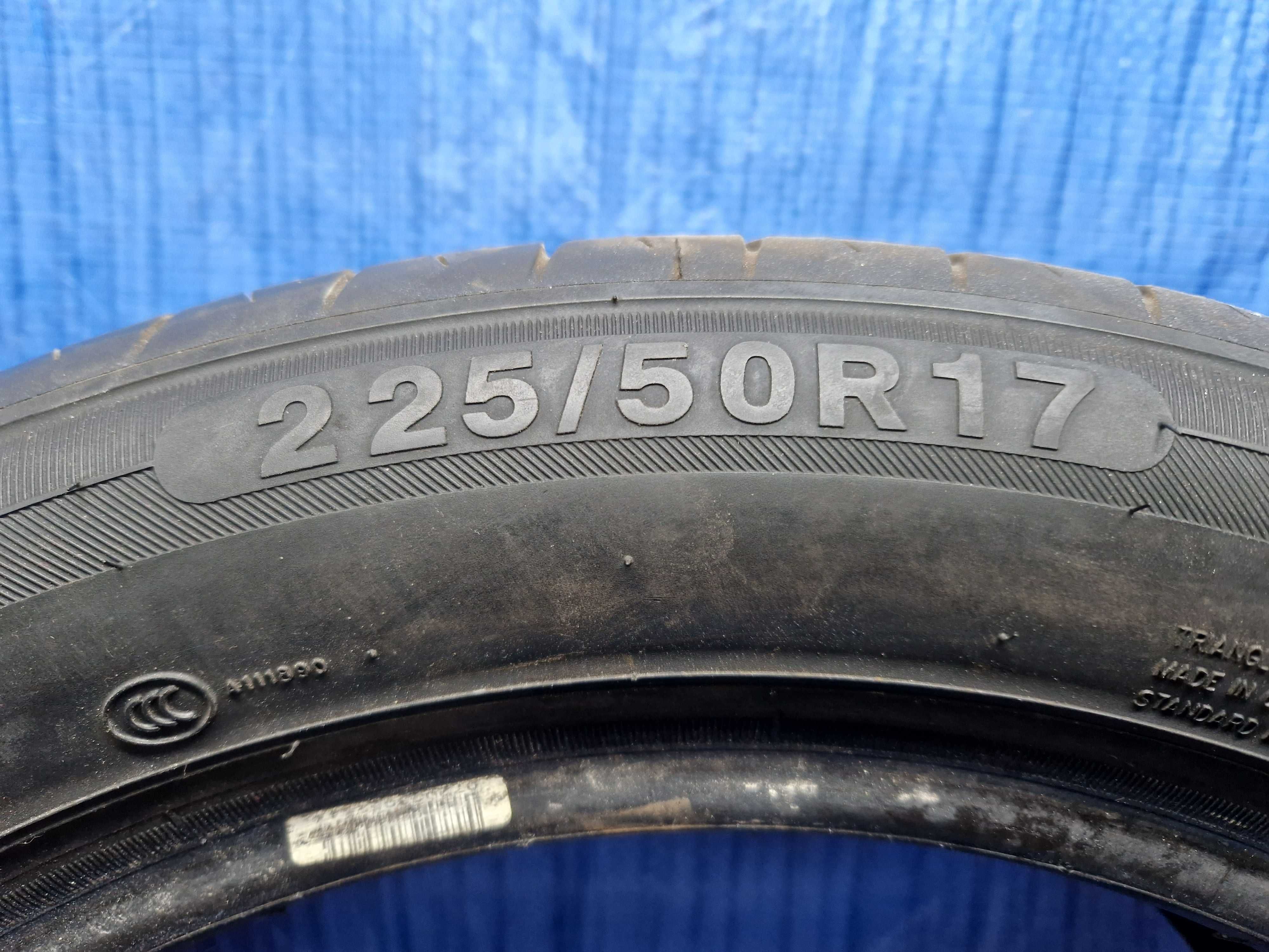 Opony TRIANGLE 225/50R17 DOT 1420 Grubość 7.5mm