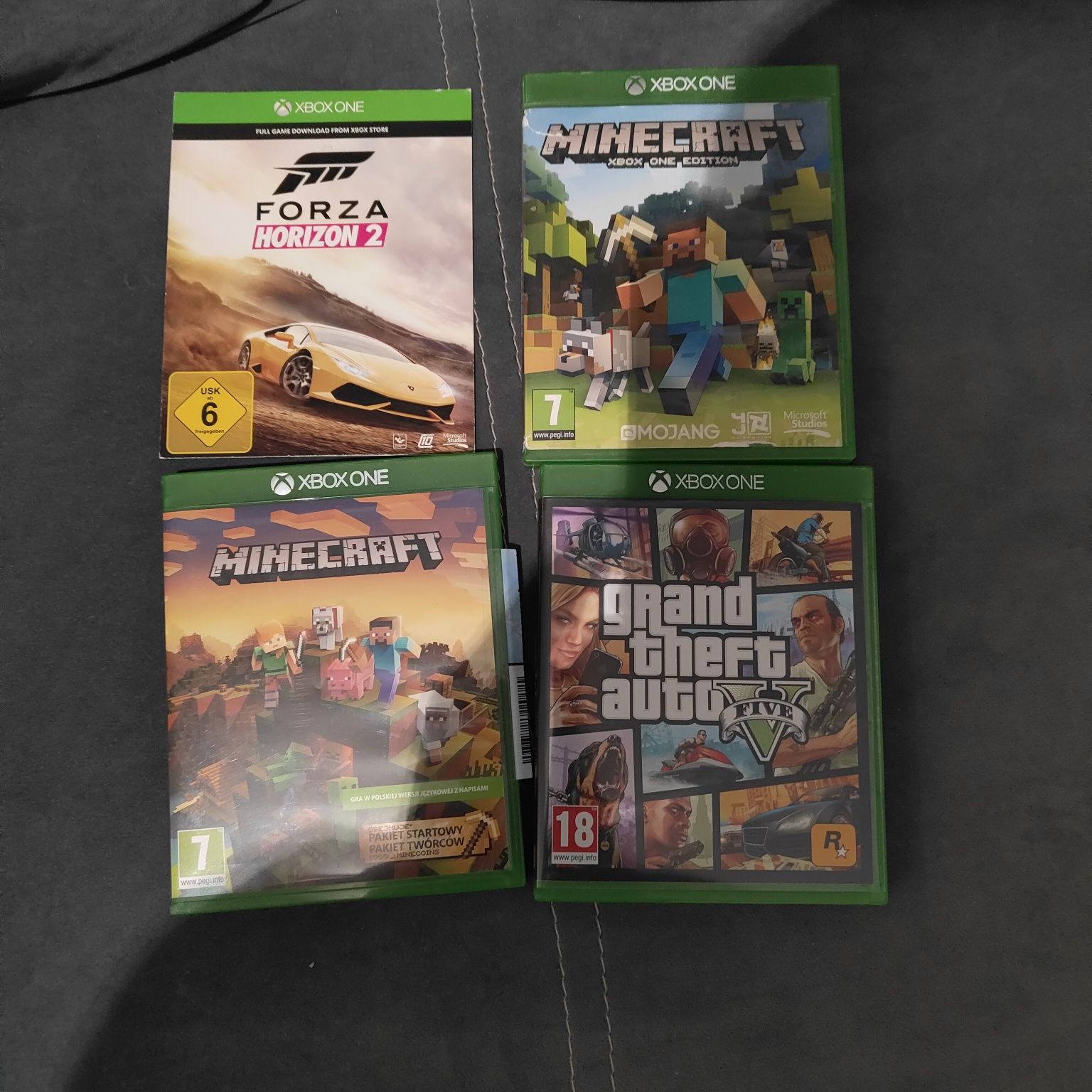 Xbox one 500GB plus kinekt + gry