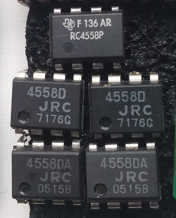 Разборка операционный усилитель NJM 4558