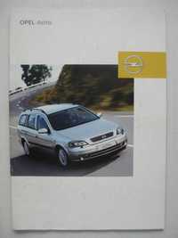 OPEL Astra G Prospekt Opel Astra II Katalog Folder OPEL Astra 2003r PL