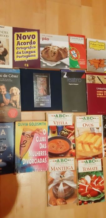 Livros de vários temas