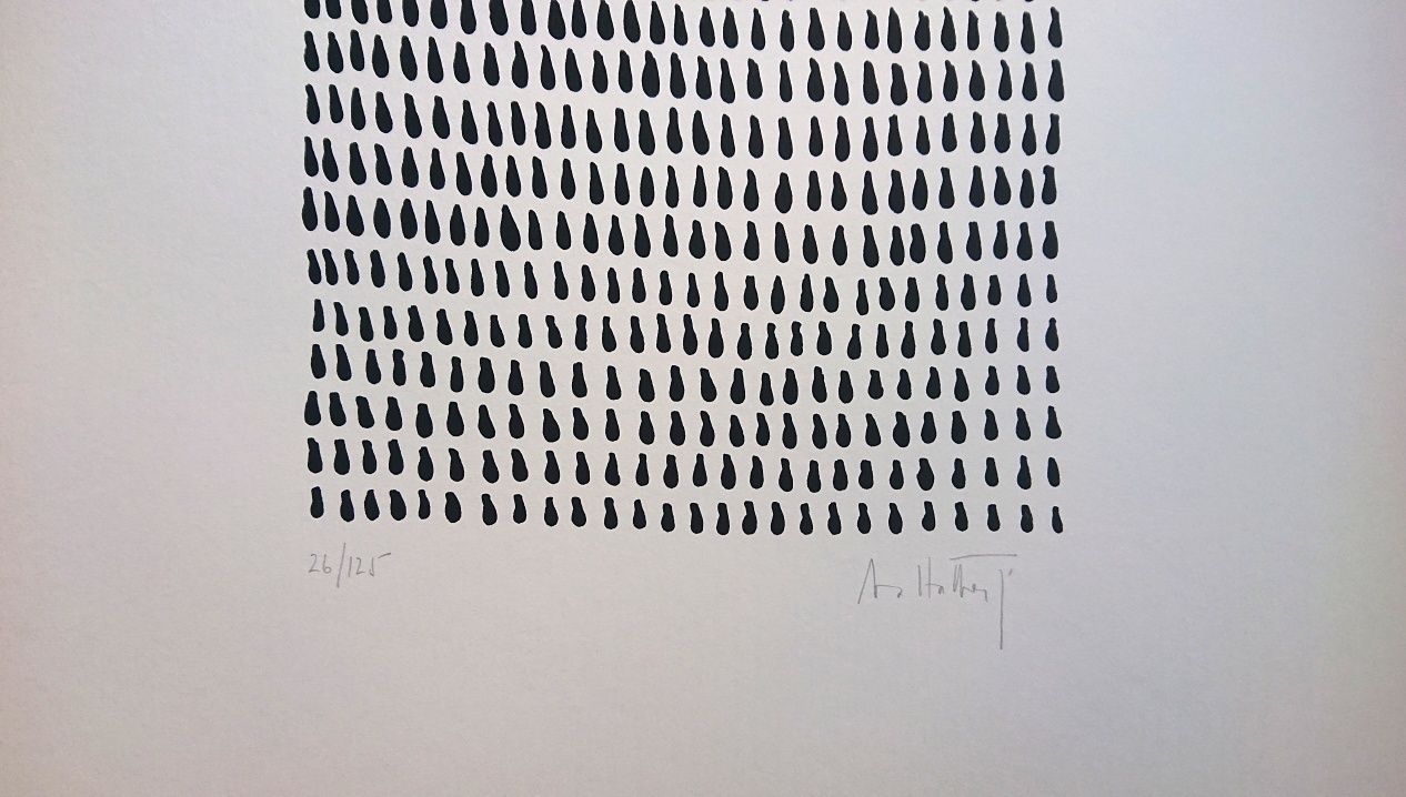 Serigrafia Ana Hatherly - muito rara
