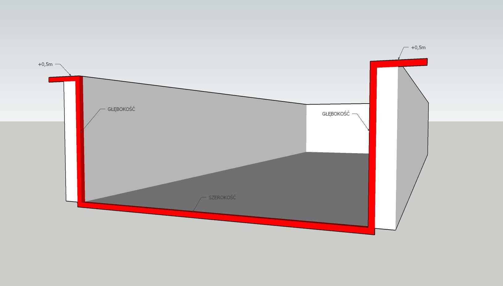 Gruba folia, membrana EPDM 1,2mm 6,10 do oczka, stawu