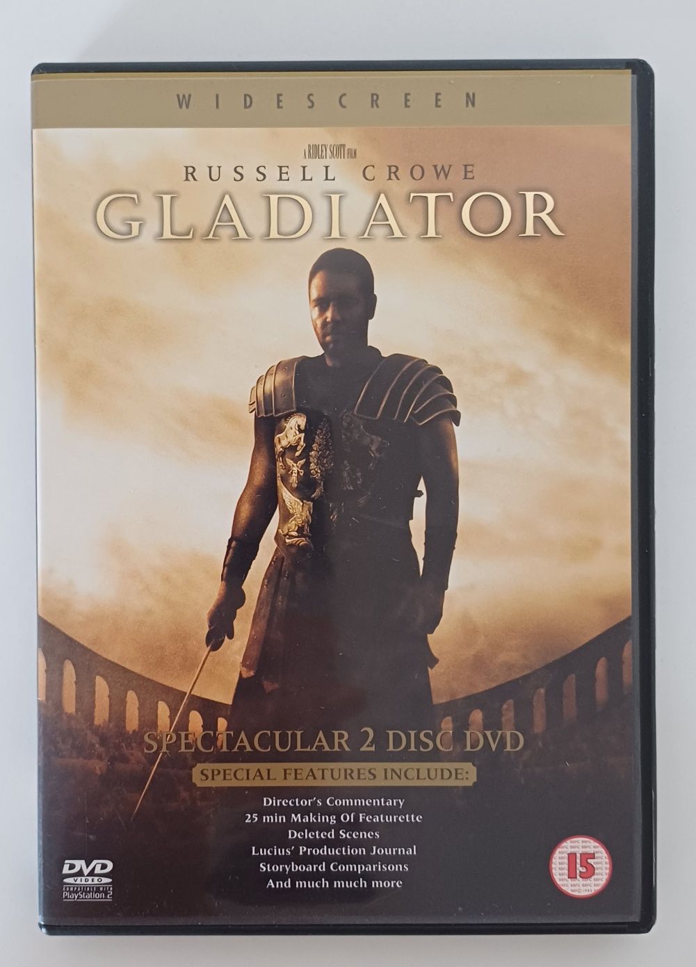 Gladiator Widescreen DVD 2discs