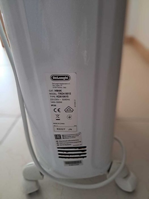 Aquecedor a óleo 1500W