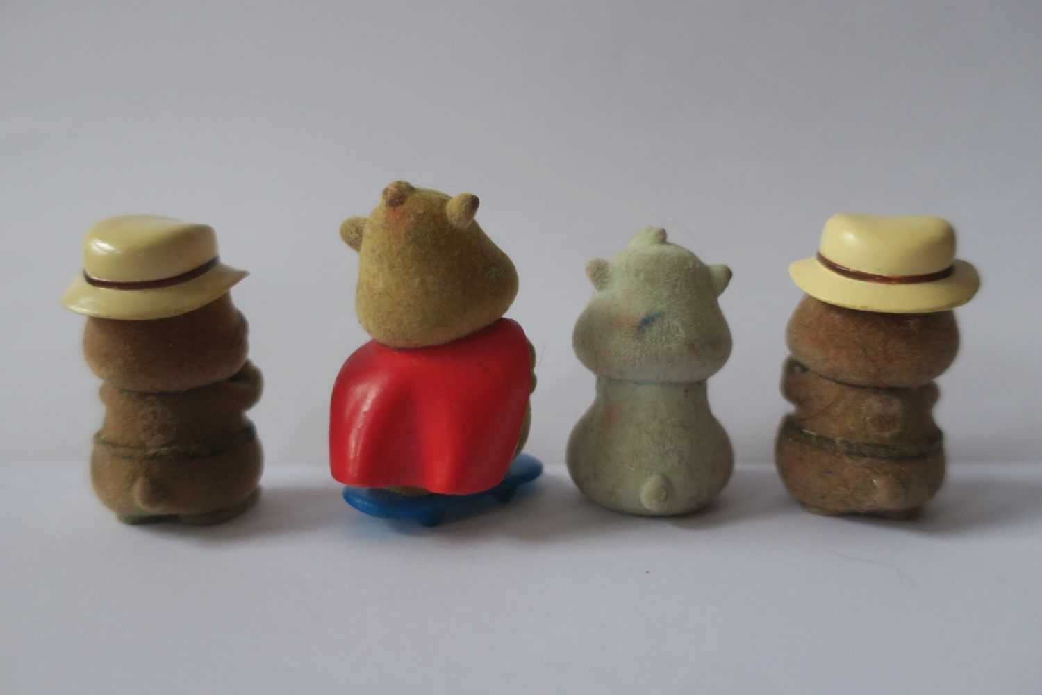 Zestaw figurek chomiki Zhu Zhu Pets 4 sztuki