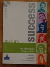 Matura Success pre-intermediate student's book Pearson Longman NOWA