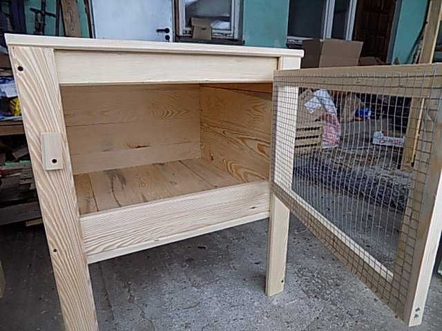 klatka dla królika, 70x60x50wys z nogami 80wys