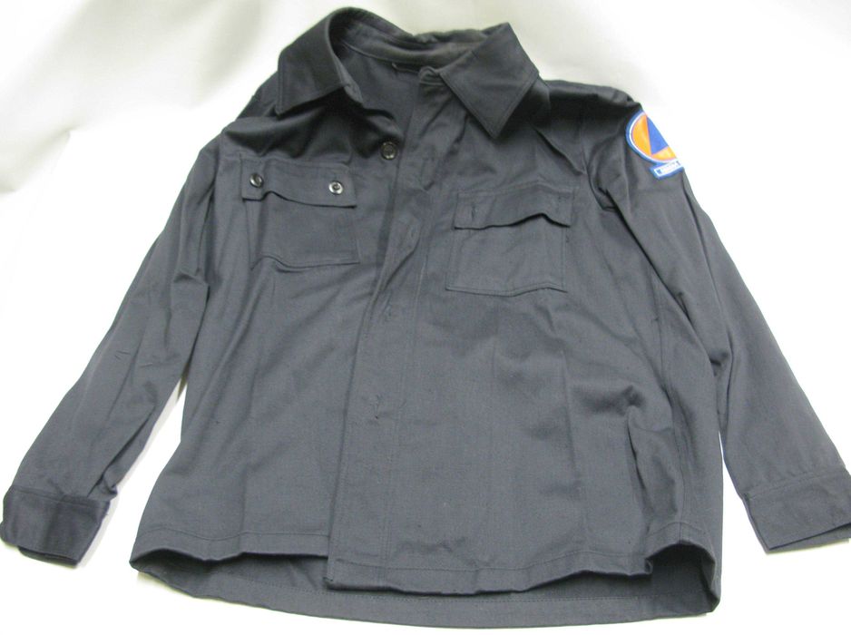 Bluza męska drelich mundur OC Obrona Cywilna PRL r. 164/88