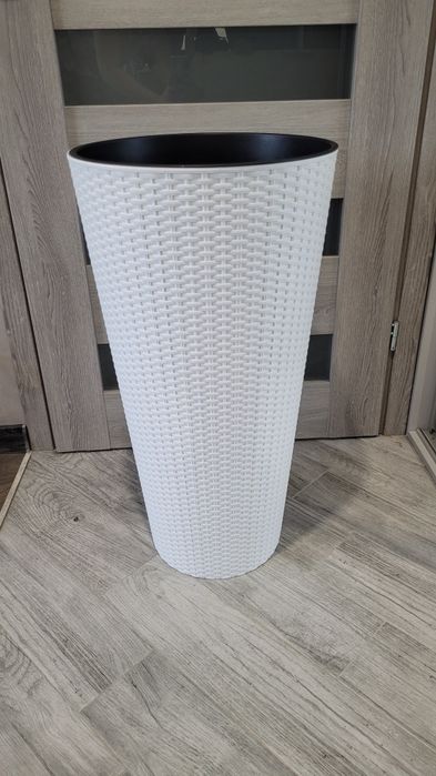 Doniczka wysoka + wkład (40 x 40 x 76,3)