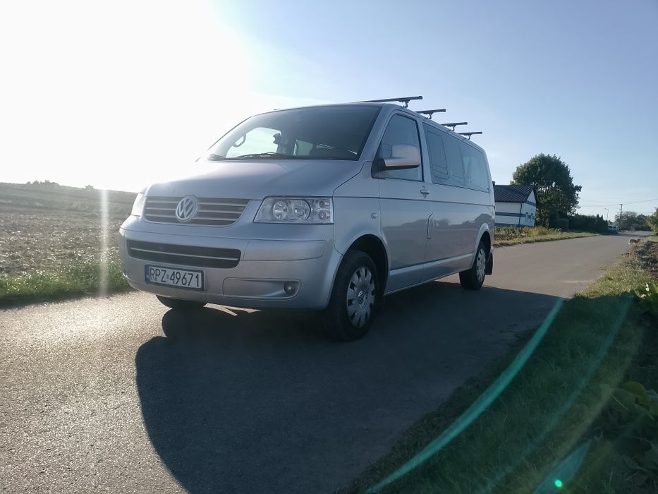 VW T5 caravella 2.5tdi long zarejestrowany opłacony