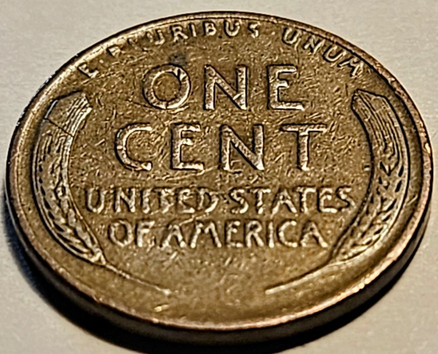1 one Lincoln Cent 1944 USA Wheat Penny 3.0 g !