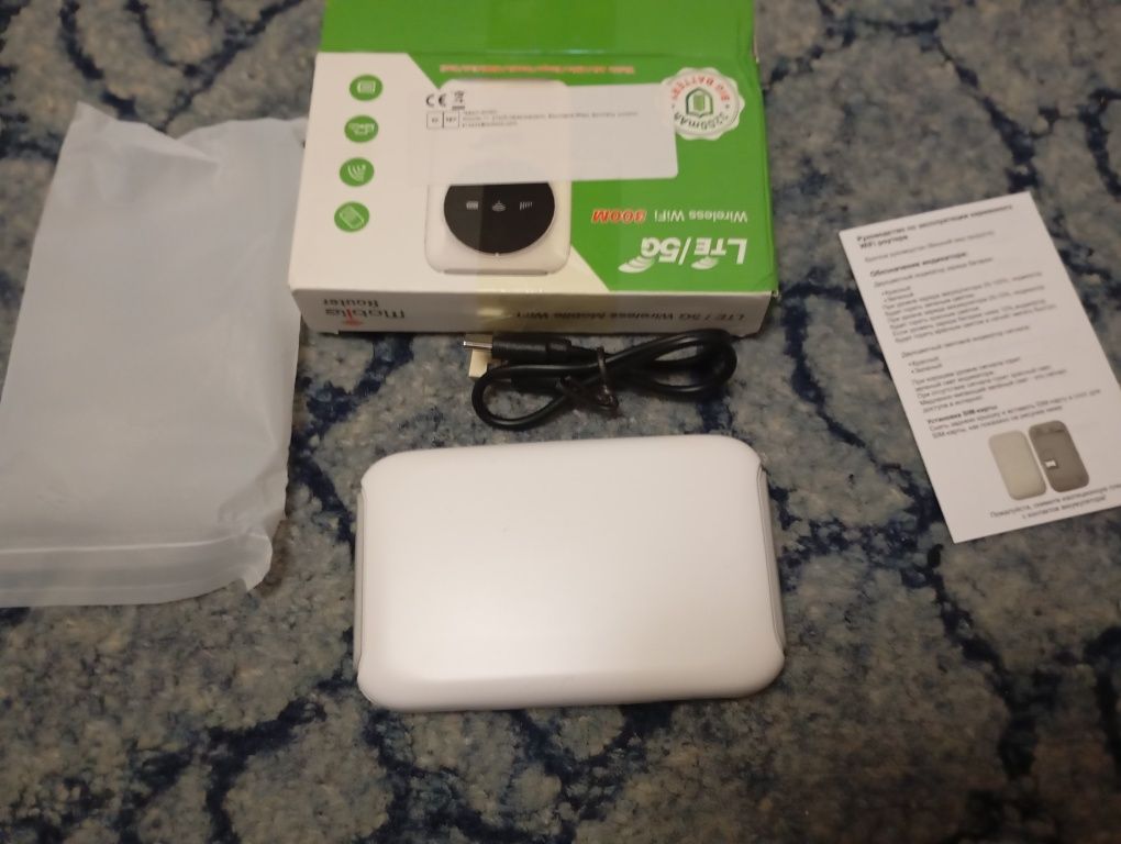 4G LTE USB Wi-Fi модем 300 Мбіт/с. новий.