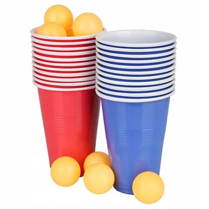 Gra Piwny Ping Pong BEER PONG GRA IMPREZOWA 48 EL Mega zabawa