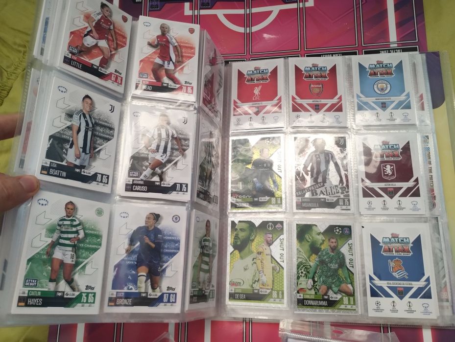 Topps match attax extra 2024/2025 karty Messi goat Golden Black opis