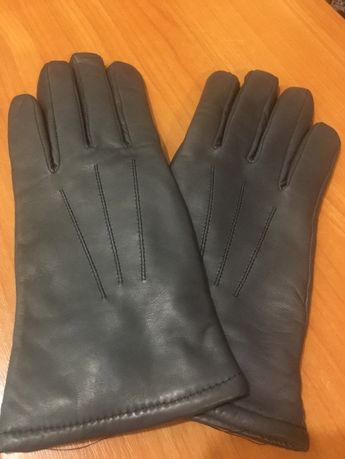 nowe rękawiczki skórzane