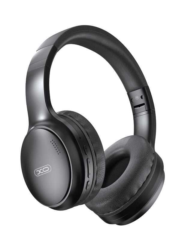 Słuchawki Bluetooth XO BE41 ANC czarne 100 godzin słuchania muzyki