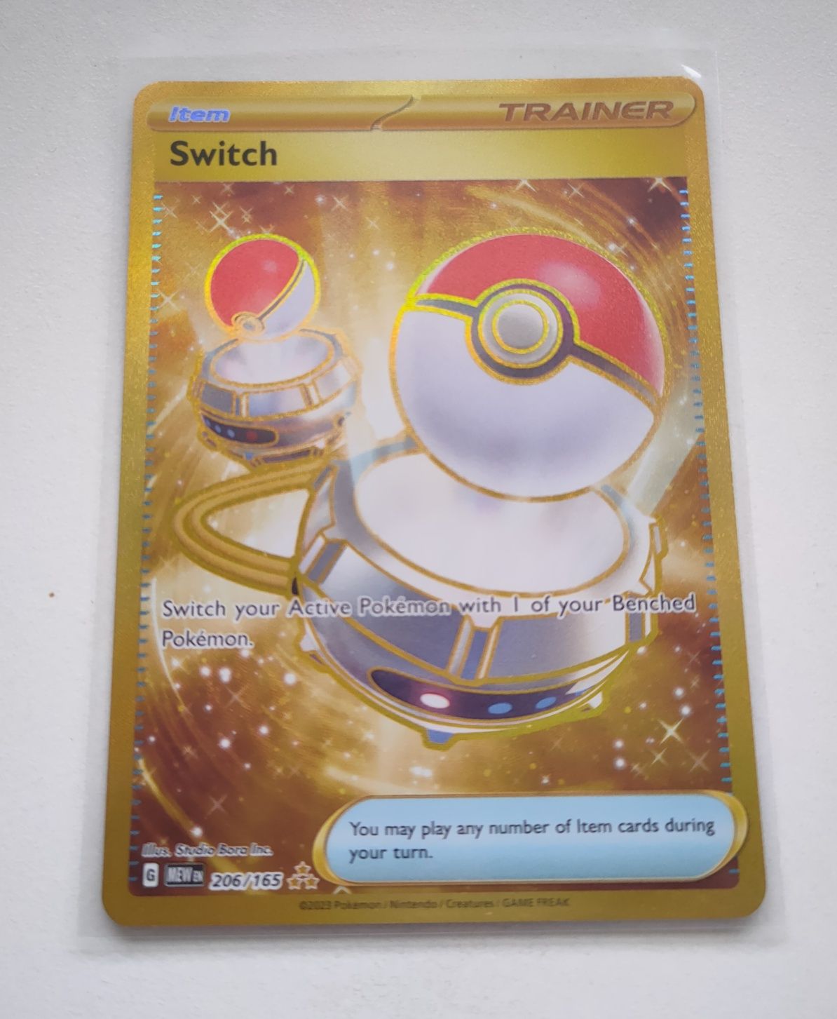 Karta Switch Pokemon TCG S&V 151 Secret Rare 206/165