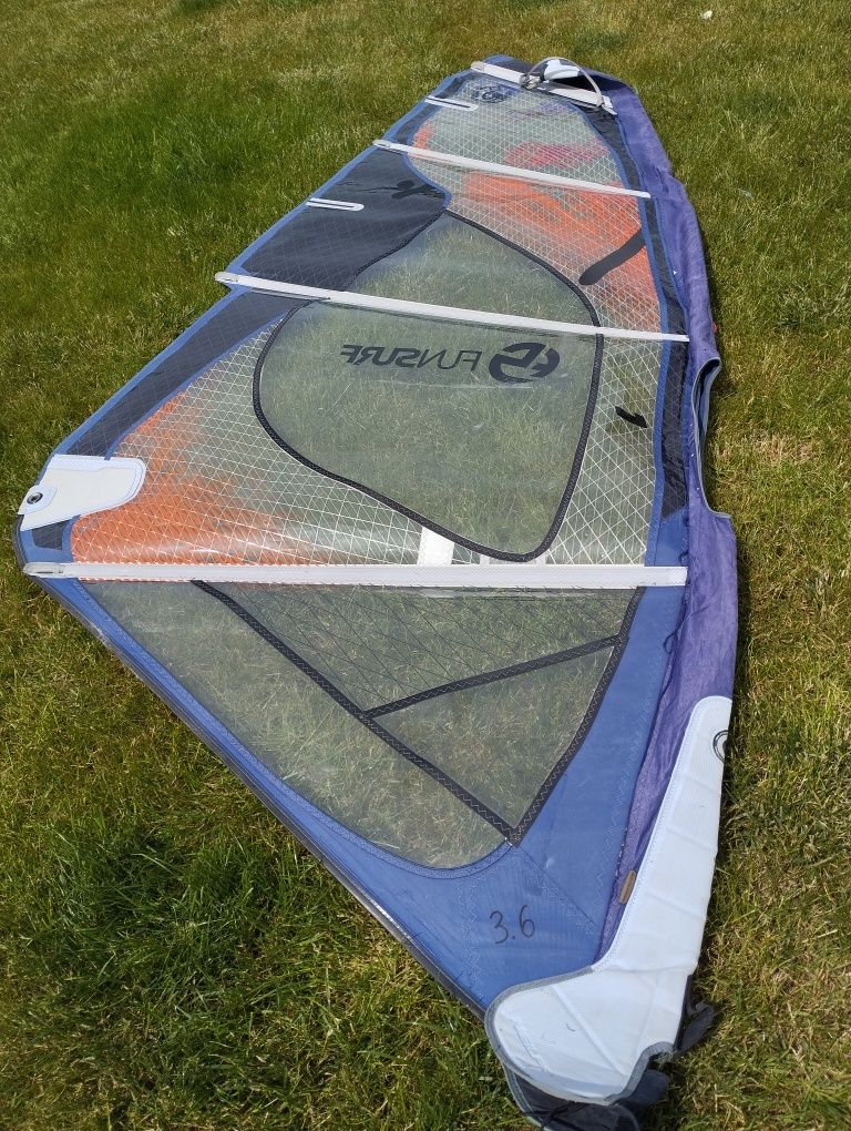 Windsurfing żagle