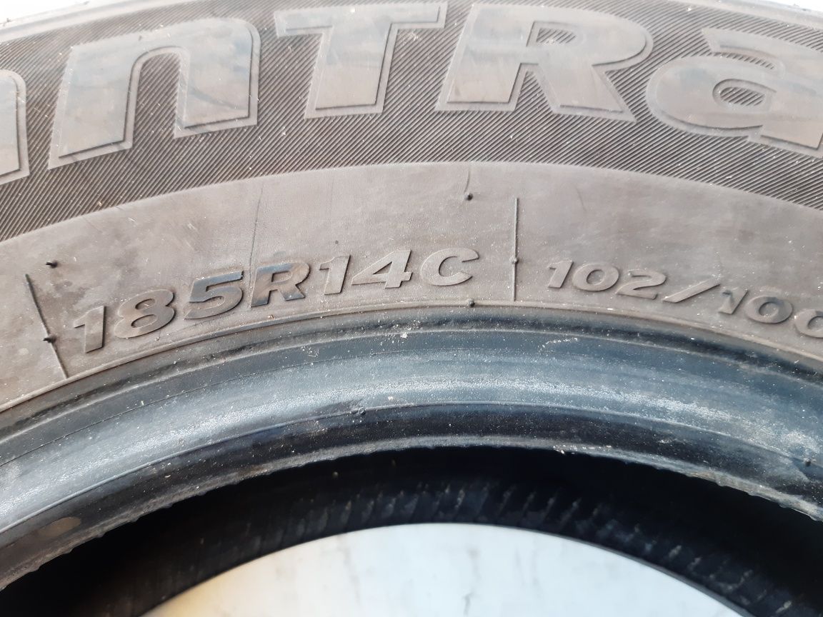 Letnie 185R14C Hankook 8mm Montaż