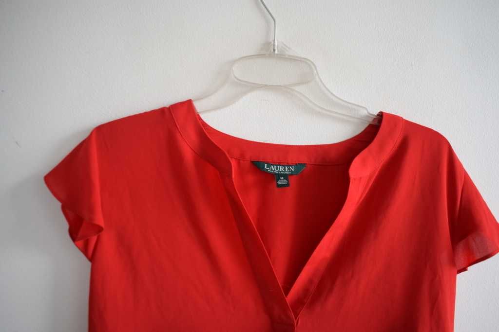 Ralph Lauren koszulka czerwona bluzka 38 m l