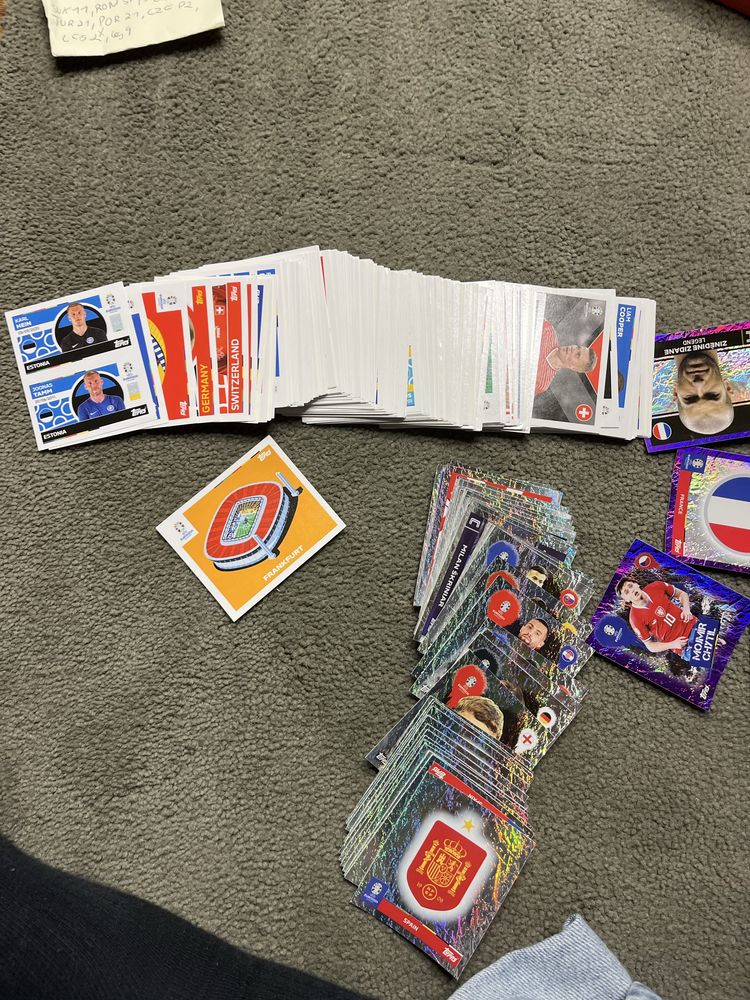 Troco cromos europeu 2024