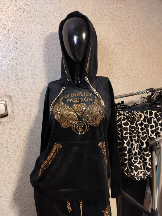 Komplet welurowy Charlize Fashion