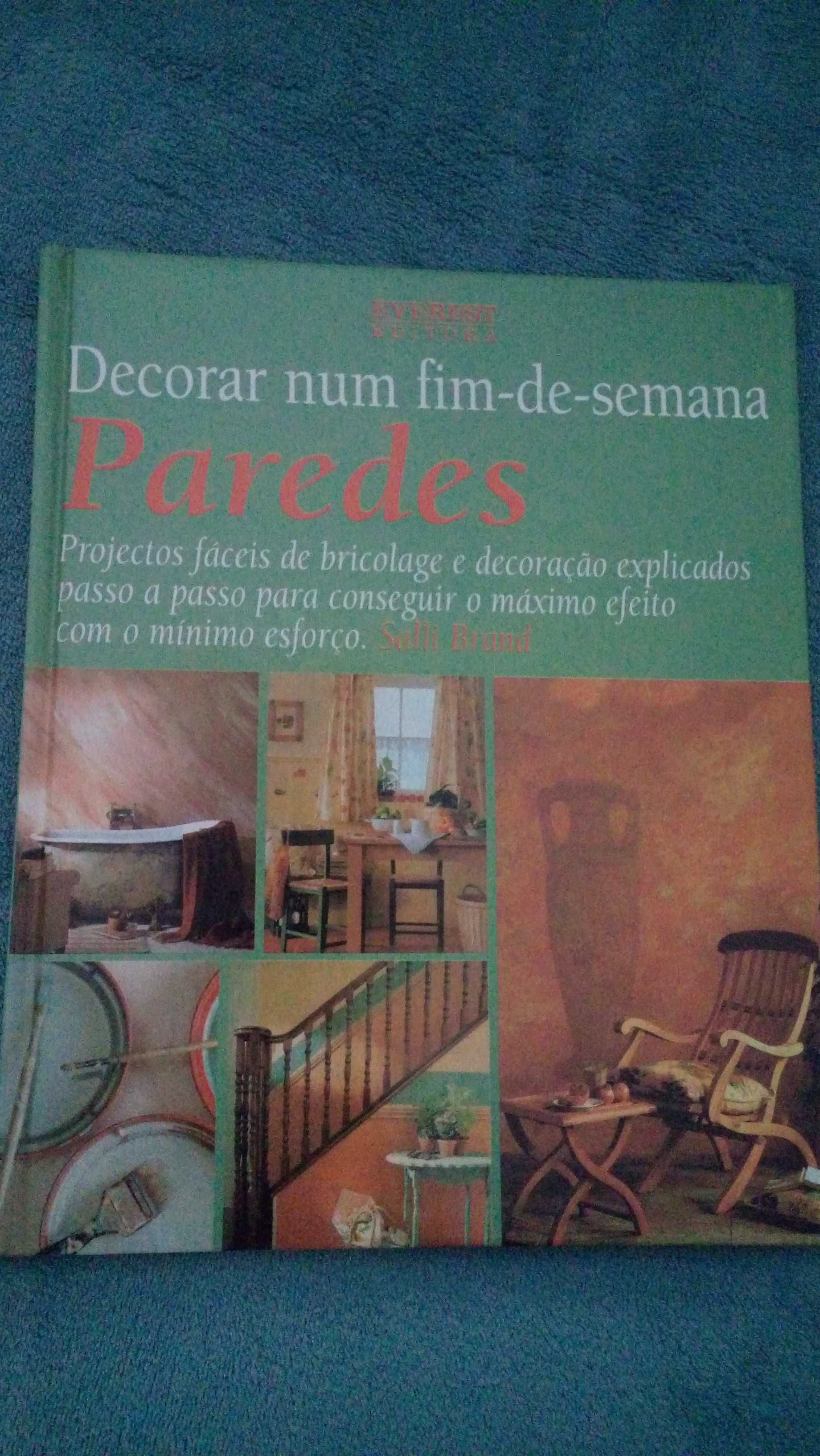 Livro "Decorar num Fim de Semana - Paredes" - Com Portes