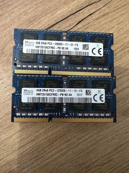 Pamiec do laptopa SK-hynix sodimm DDR3 PCL 1.5v 4GB 10szt