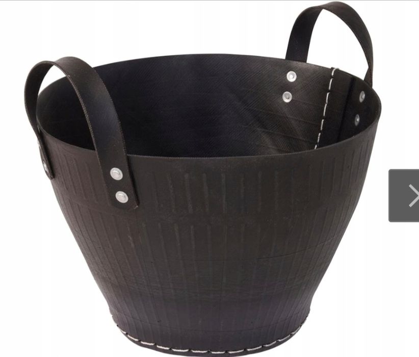 Kosz/ osłonka na doniczkę z recyclingu