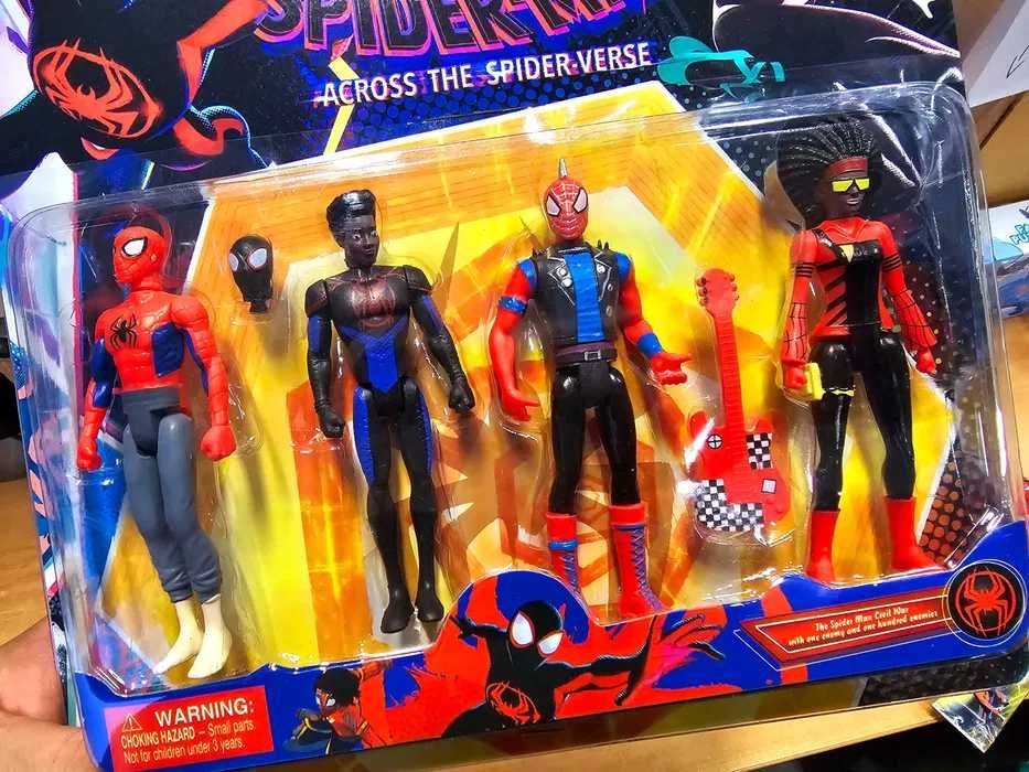Zestaw figurek zabawka dla dziecka nowe spider-man