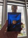 Versace Dylan Blue 100 ml wersja FLAKON z korkiem - użyty 10 psików