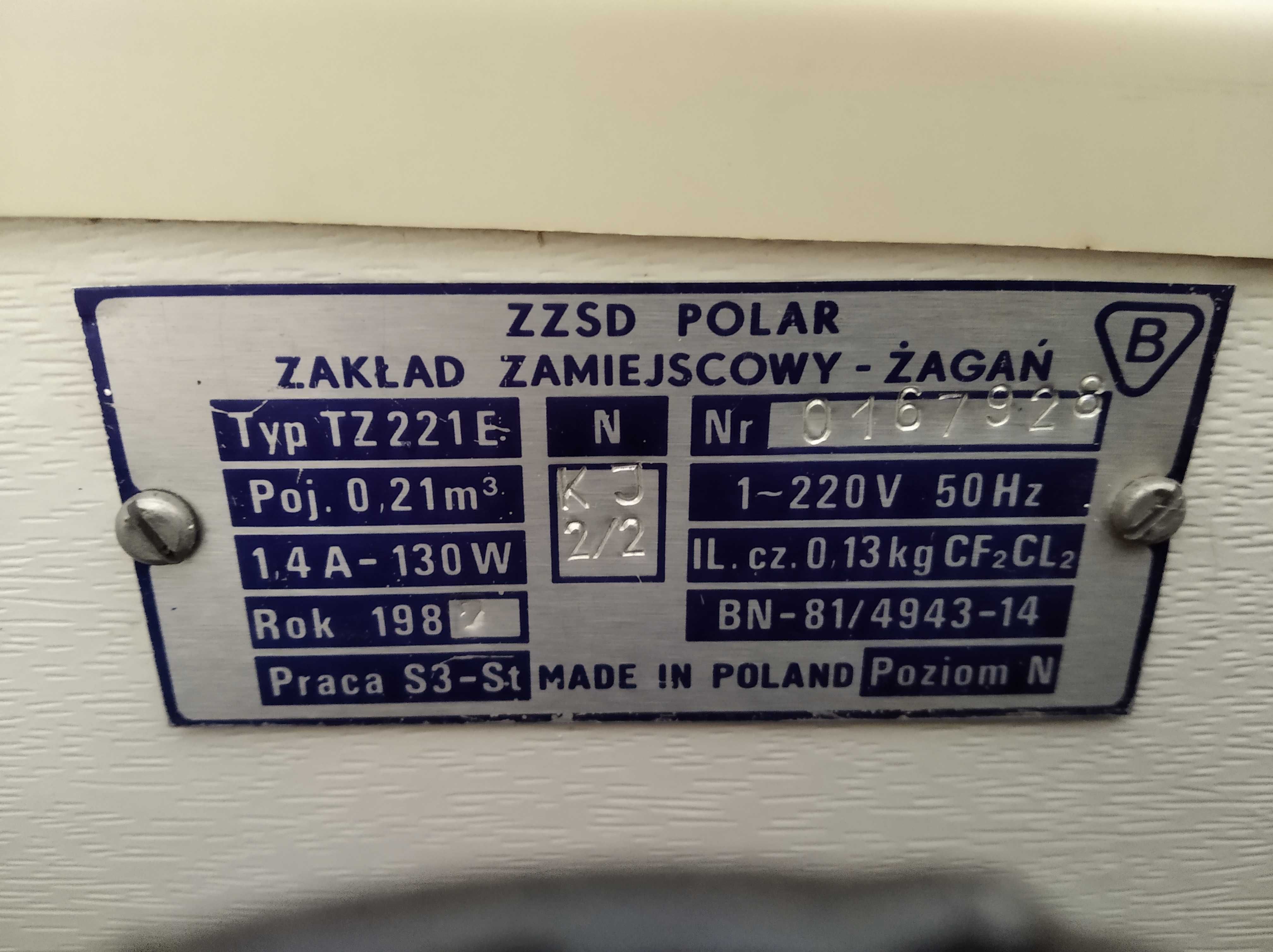 Zamrażarka ZZSD Polar Mors TZ 221E sprawna