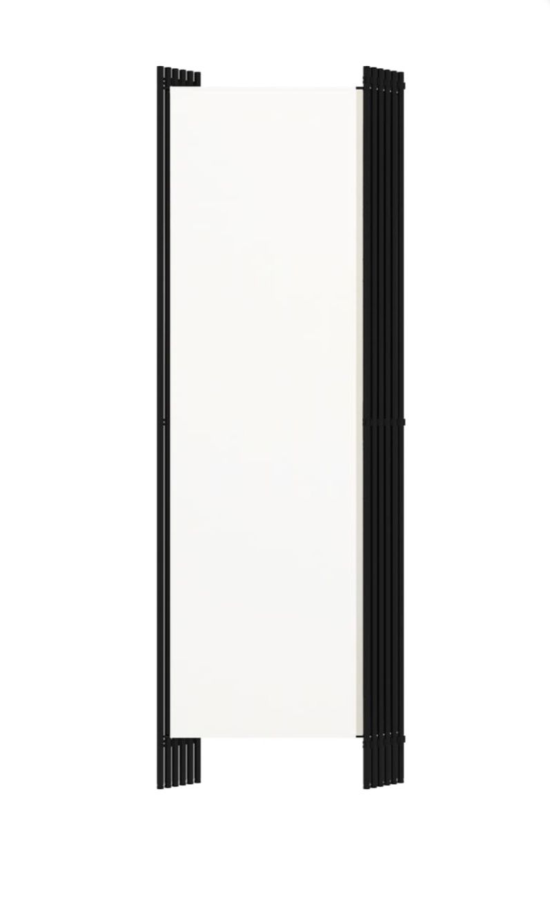 Parawan 6panelowy biały 180cm na 3metry