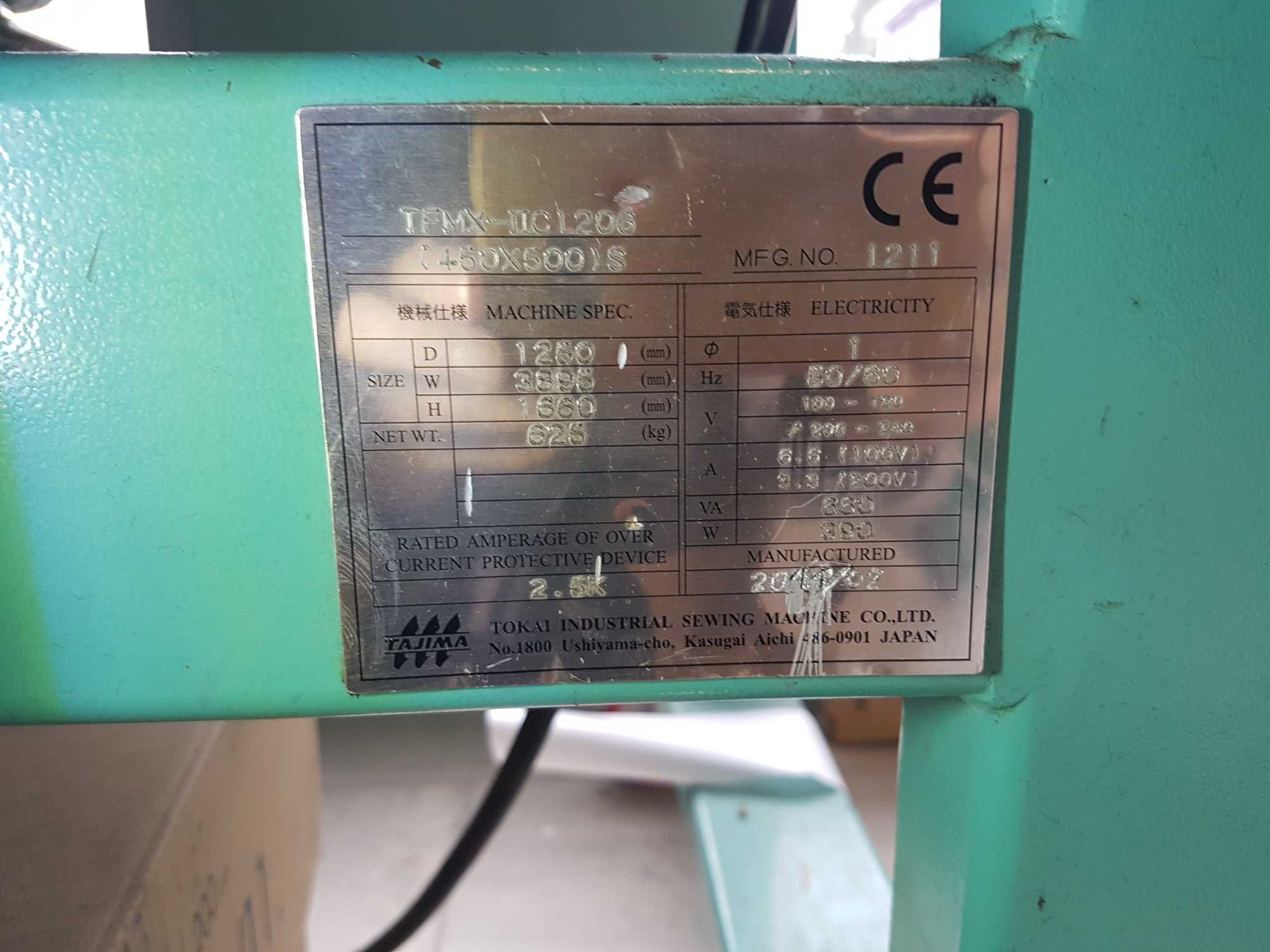 Hafciarka Tajima TFMX IIC 1206 duże pole netto 65000