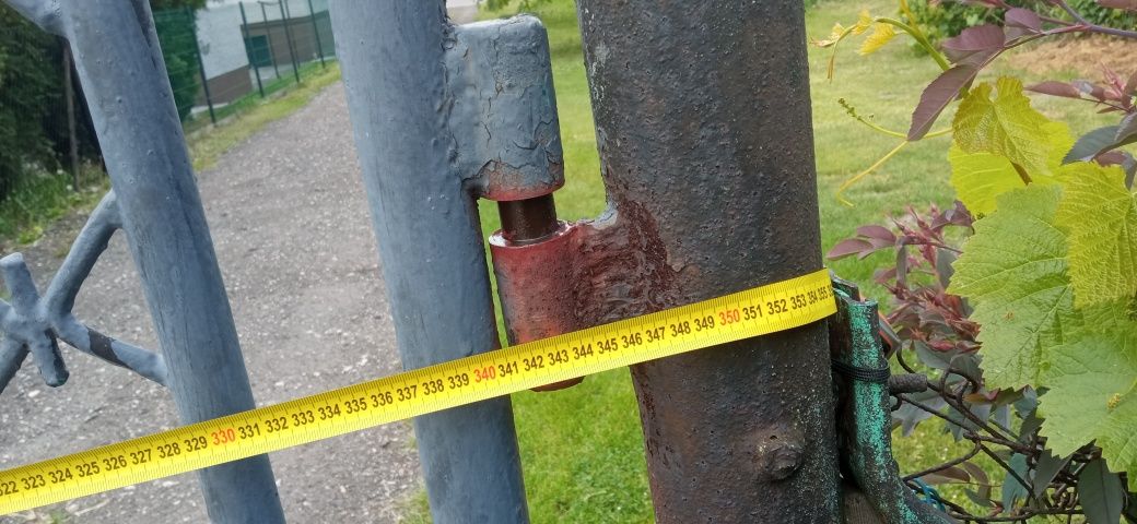 Brama furtka 100kg solidna bramofurtka 3,4m