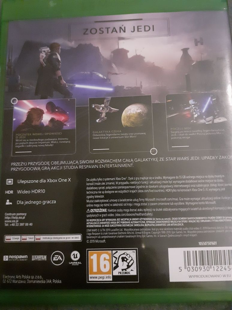 Gra Xbox one Star Wars Jedi Upadły Zakon