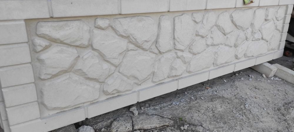 Евро забор, столбы, плитка