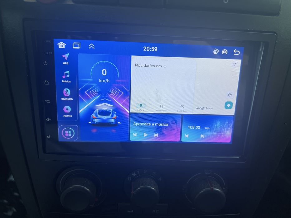 Autoradio android Podofo 7” 2din Carplay e AndroidAuto