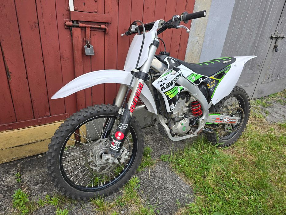 Kawasaki kx 450 wtryski Procedura startu Mozliwa zamiana