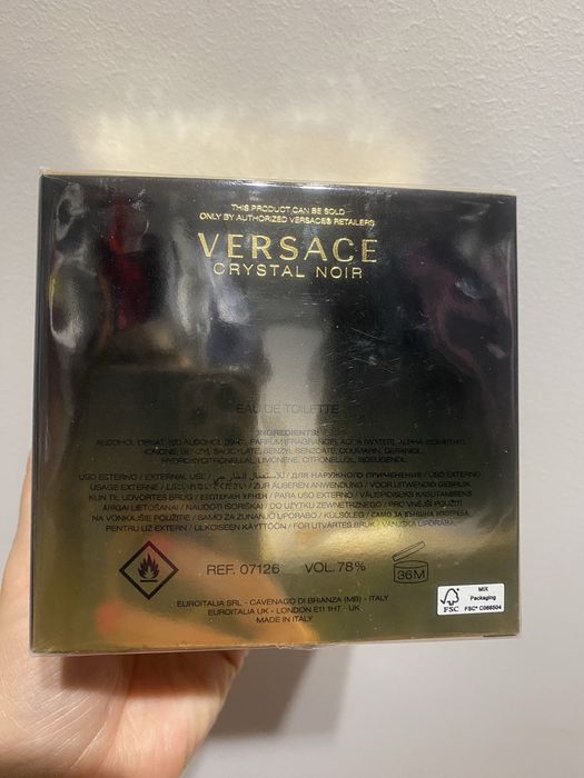 Versace Ceystal Noir 50 ml EDT