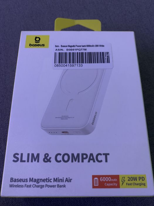Powerbank  baseus 6000mAh 20W