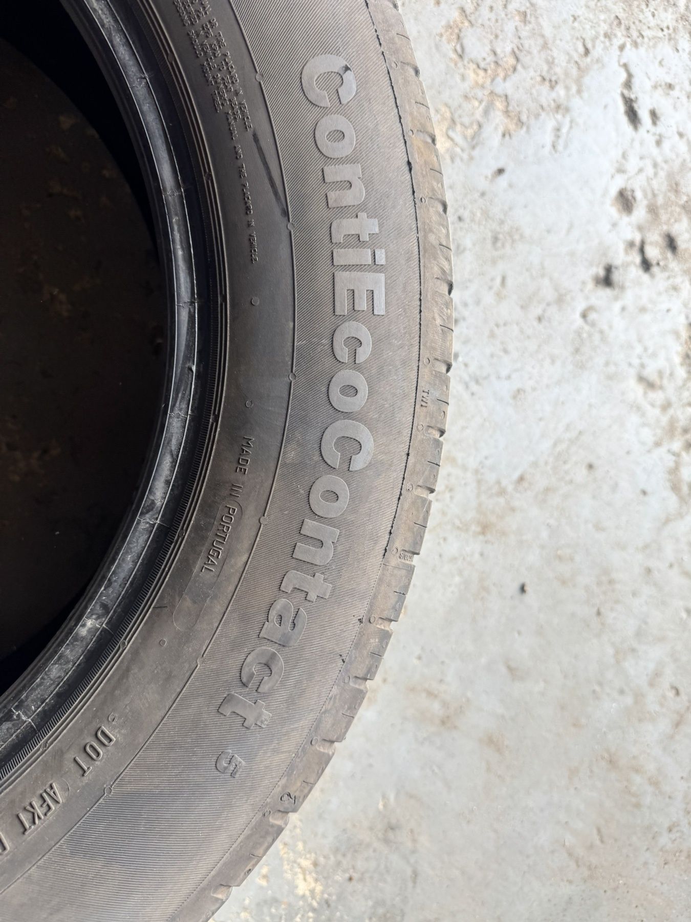 215/60 R17 Continental ContiEcoContact 5 літо пара шин бу