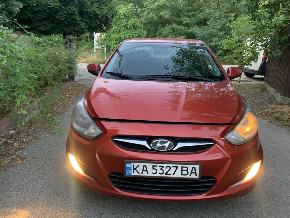 После дтп хунлай акцент 2013 на ходу