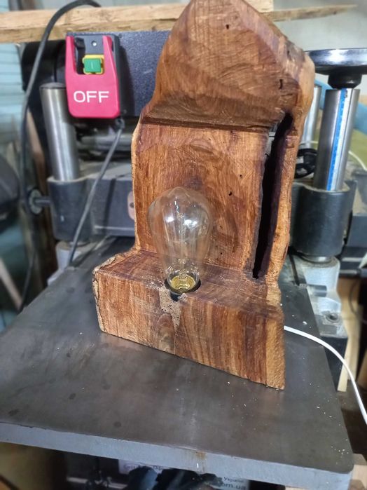 Годинники світильники менажниці з дерева в подарунок